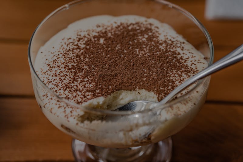 Classic Tiramisu with espresso and mascarpone